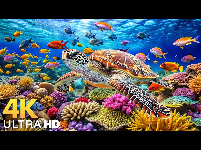 Dive Into the Mesmerizing Underwater Realm-Marvel at Sea Animal in The Best 4K ULTRA HD Aquarium #10