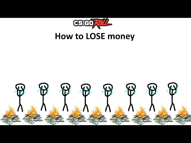 HOW TO BURN MONEY ON CSGOROLL.COM (Loss compilation)