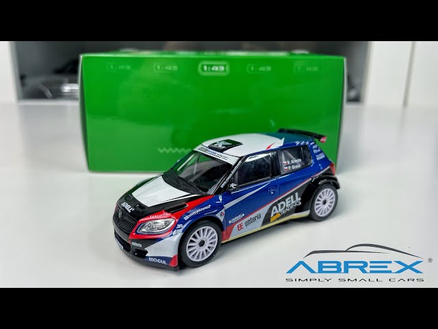 1:43 Skoda Fabia II FL S2000 (Adell Mogul Racing Team) - Abrex [Unboxing]