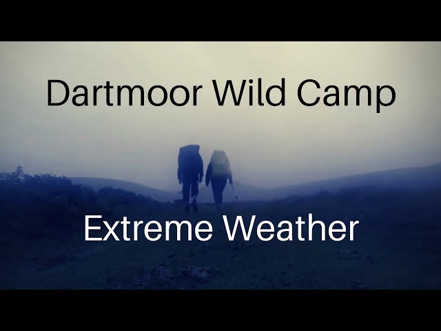 Dartmoor in the Rain | Wild Camping on Dartmoor in Extreme Conditions | OEX Husky III