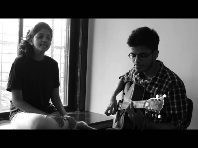 Mashup of popular old hindi songs (acoustic cover with chords) -Ryan and Pranali