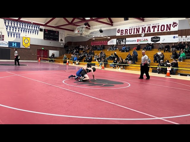 Dallas Sonnier vs Wheatland PVL League tournament 115lbs