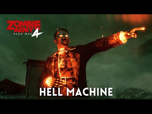 Zombie Army 4: Dead War - Walkthrough 4K 60FPS HDR - Hell Machine (Hard)