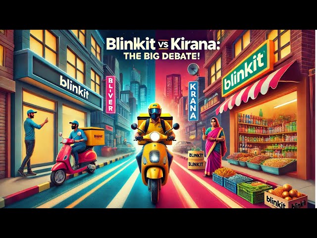 "Blinkit vs Kirana: Is Quick Commerce Killing Local Shops?"