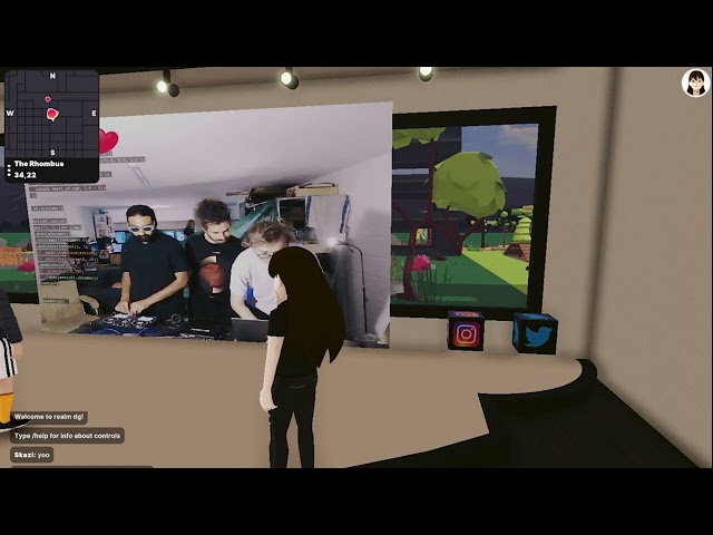 Kala and Friends Live Stream Highlights  @ The Rhombus, Decentraland