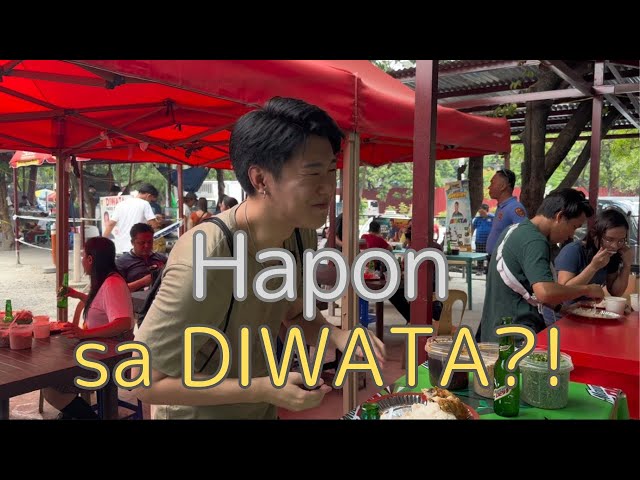 Japanese try to taste DIWATA PARES OVERLOAD