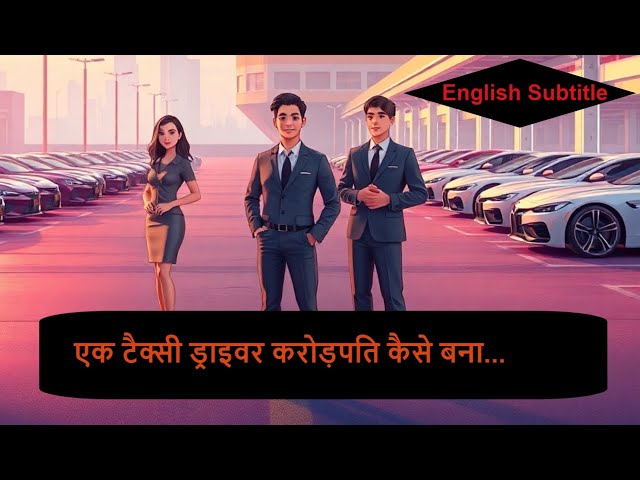 एक टैक्सी ड्राइवर करोड़पति कैसे बना... I English subtitle