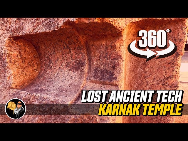 Lost Ancient Technology Evidence Unveiled at Karnak, Egypt 360 Virtual Reality