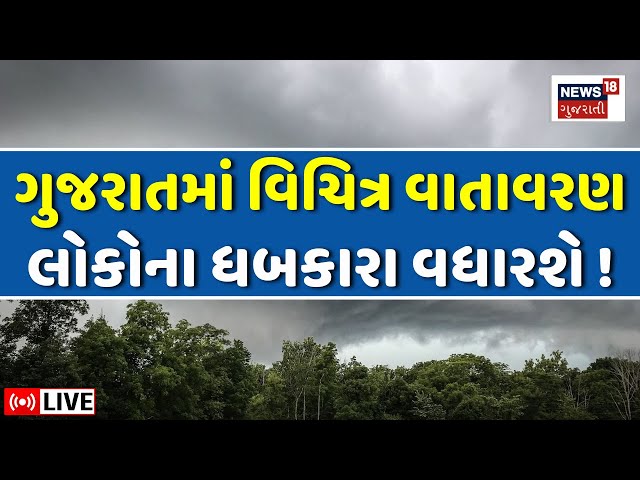 🟠Gujarat Weather Update LIVE | ગુજરાતમાં વિચિત્ર વાતાવરણથી ચિંતા વધી | Ambalal Patel | News18