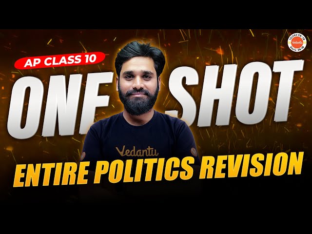 AP Class 10 | Entire Politics Revision in One Shot | Dathu Sir 🎯🔥