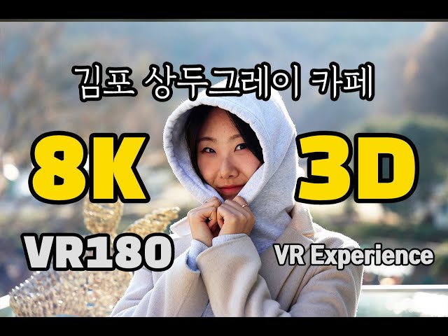 [VR Experience] Sangdu Grey Cafe in Gimpo, Korea [김포 상두그레이 카페] Quest, Vision Pro, PICO VR180