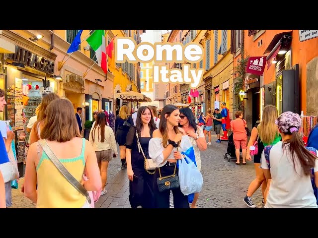 Rome, Italy 🇮🇹 - May 2023 - 4K-HDR 60fps Walking Tour