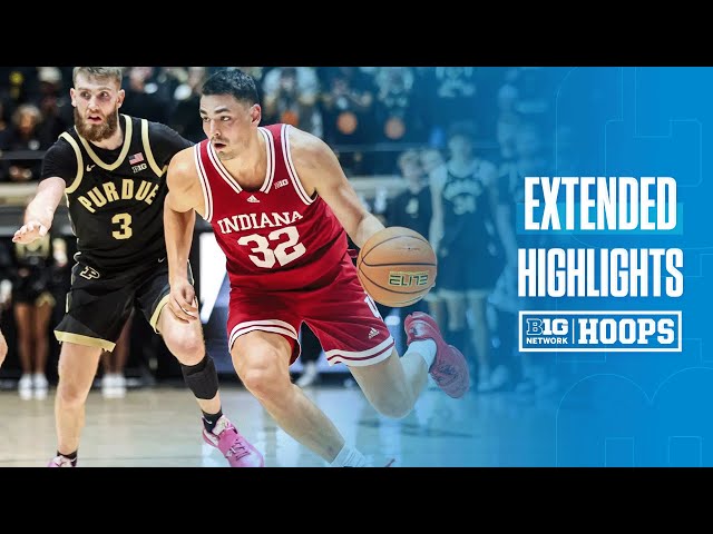 Indiana at Wisconsin | Extended Highlights | Big Ten Men's Basketball | 02/04/2025