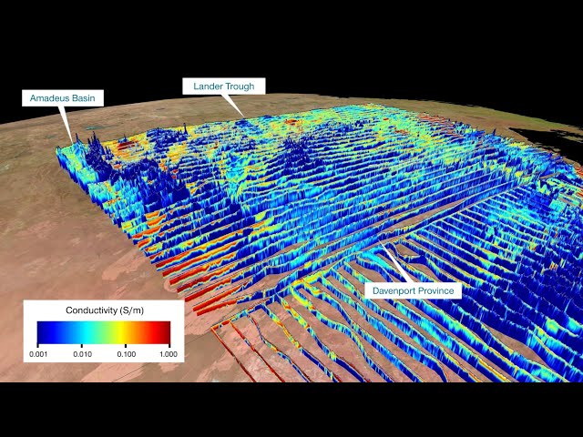 Airborne Electromagnetic data - mapping mineral and groundwater resources