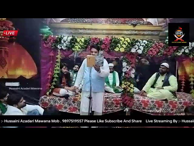 MEHFIL 2025 IMAM BARGAH ABUTALIB KOTLA MAWANA MEERUT