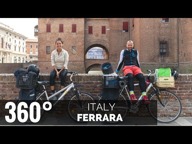 360 degree - Quick tour around Ferrara, Italy