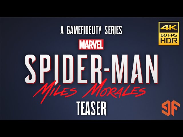 Spider-Man: Miles Morales teaser (4K 60fps & HDR)