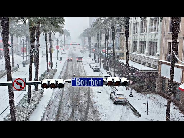 New Orleans Gets More Snow Than Anchorage: A Blizzard Shocks the South