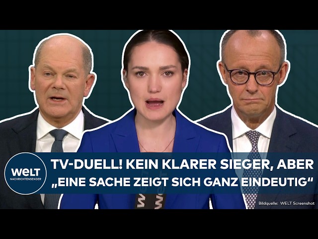 OLAF SCHOLZ GEGEN FRIEDRICH MERZ: "Zum Verrücktwerden!" Heftige Reaktionen auf das TV-Duell!