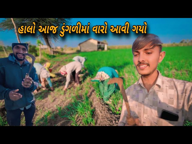 હાલો આજે ડુંગળીમાં વારો આવી ગયા 🫣 || paso varo avi gyo || family vlog