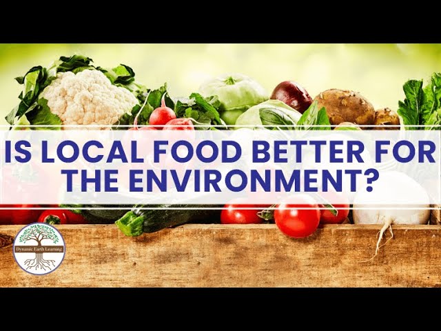 IS LOCAL FOOD BETTER FOR THE ENVIRONMENT? Science Video