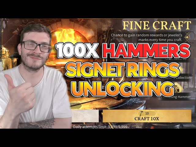 100 Hammers AND A Dream! Signet Ring Unlocking! | Age of Empires Mobile