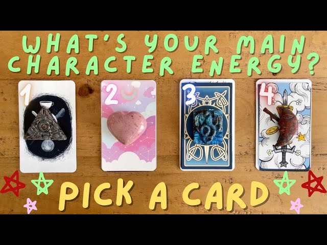 What’s Your Main Character Energy?🦁👑 PICK A CARD🔮 Timeless In-Depth Tarot Reading