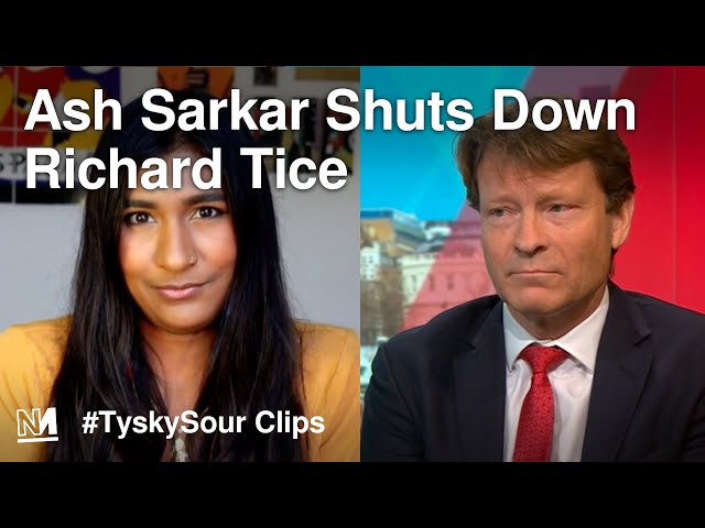 Ash Sarkar Shuts Down Richard Tice On BLM Booing