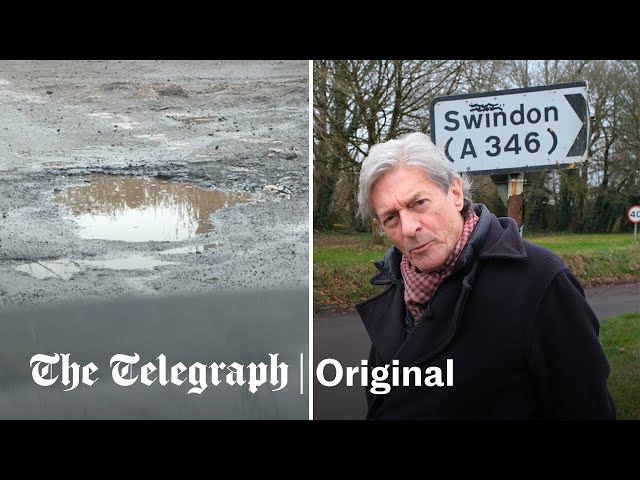 Nigel Havers exposes Wiltshire’s pothole problem