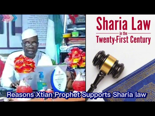 Unbelievable! Xtian Prophet Supports Sharia law...Gives his reasons in full