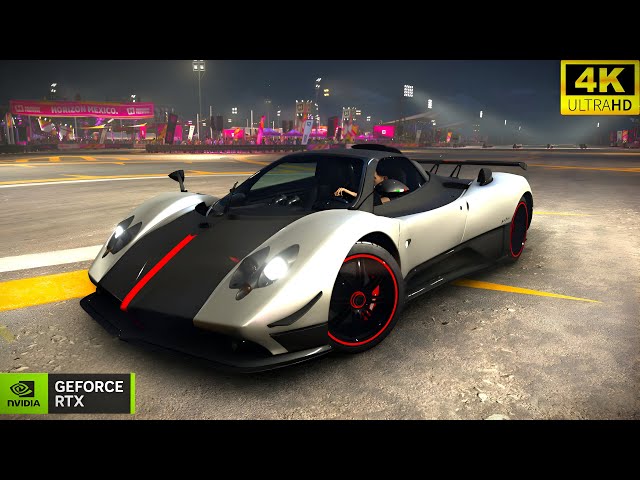 Pagani Huayra on USA Roads | Forza Horizon 5 4K Ultra HD