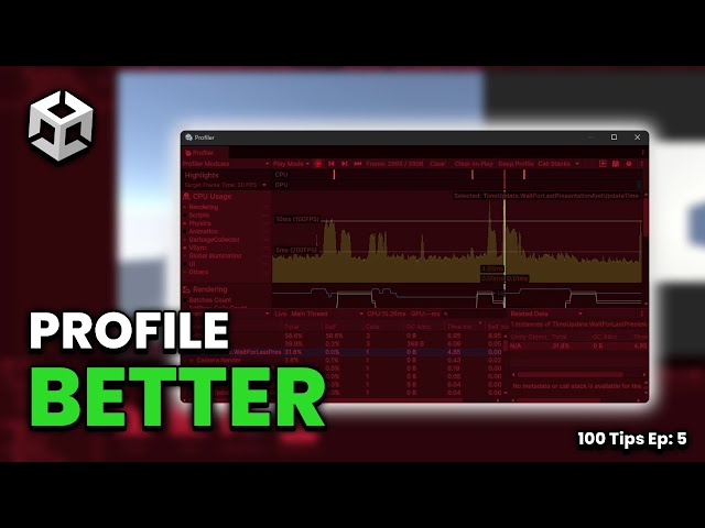 STOP Making These Profiling Mistakes in Unity | 100 Tips in Unity #5