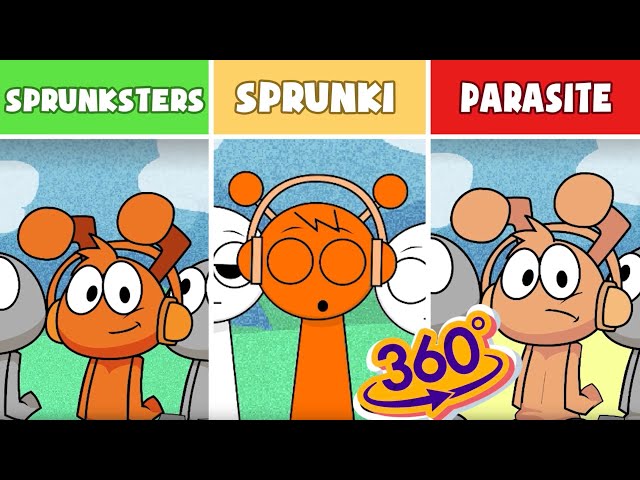 360 VR | Incredibox : Sprunksters Vs. Sprunksters Sprunnki Vs. Parasite | Special Version| (NEW MOD)