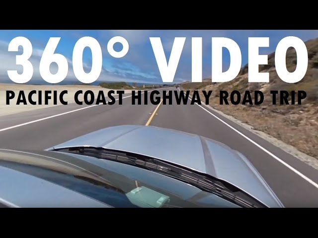 Full Pacific Coast Highway Road Trip in VR! (360 Spherical Video)