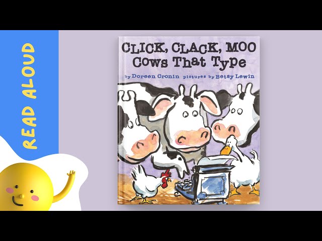 Click, Clack, Moo Cows That Type | Read Aloud | Read with Rowbee and Friends