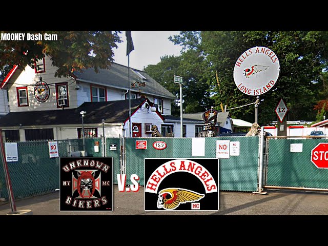 Hells Angels Clubhouse Gets Surrounded By 100 Rival Bikers