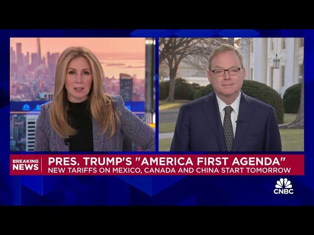 NEC Director Kevin Hassett on Pres. Trump's tariffs: This is not a trade war, this is a drug war