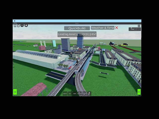 Building a train network on Roblox