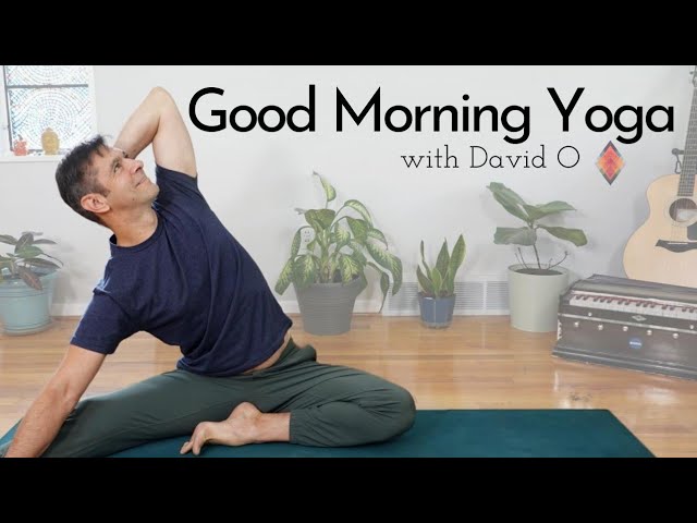 20 Minute Morning Breath and Stretch Yoga with David O