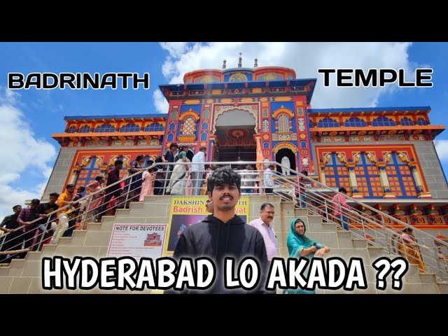 HYDERABAD 🏛️ lO BADRINATH 🙏 TEMPLE