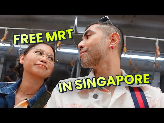 Free MRT Rides in Singapore ✨