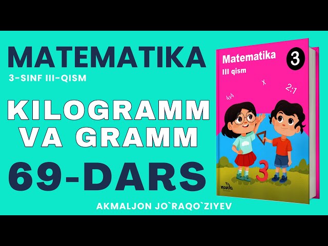 3-SINF MATEMATIKA 69-DARS