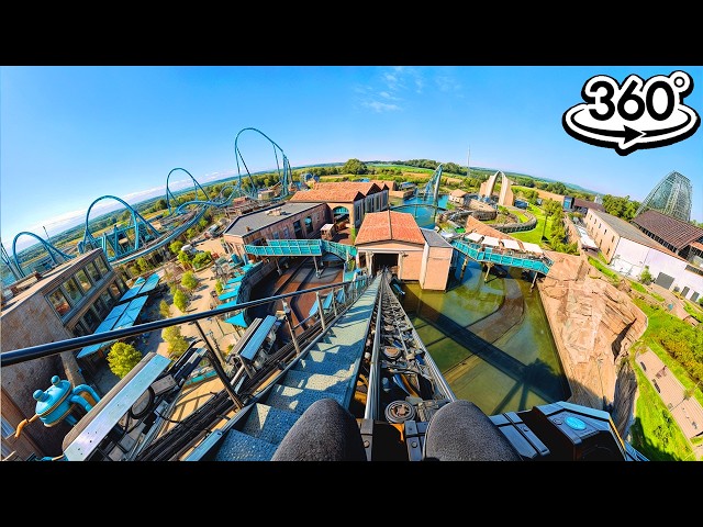 Ekipa Light Explorers - Energylandia 2024 (Epicki Przejazd) (360°) (POV) (Zator, Polska) Insta360 X4