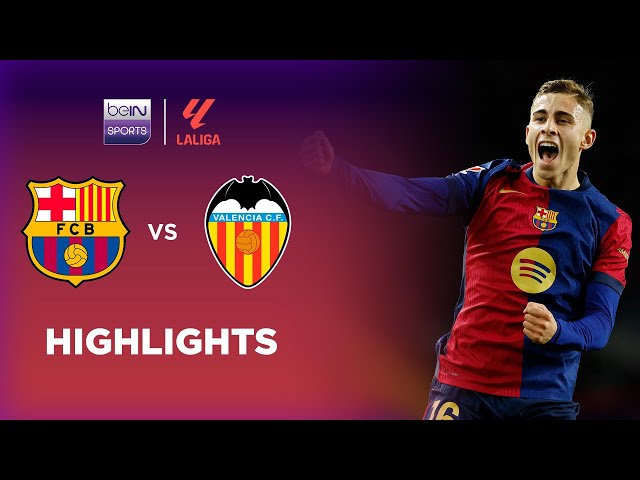 Barcelona 7-1 Valencia | LaLiga 24/25 Match Highlights