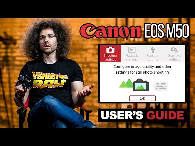 Canon EOS M50 User's Guide | How To Set Up Your New Camera (Tutorial)