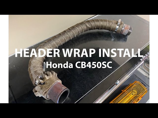 Motorcycle Header Wrap Install