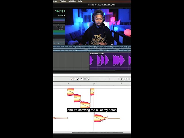 🔊 Melodyne and Pro Tools joined forces! 📷 Devvon Terrell