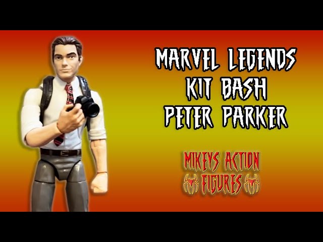 MARVEL LEGENDS KIT BASH PETER PARKER FIGURE