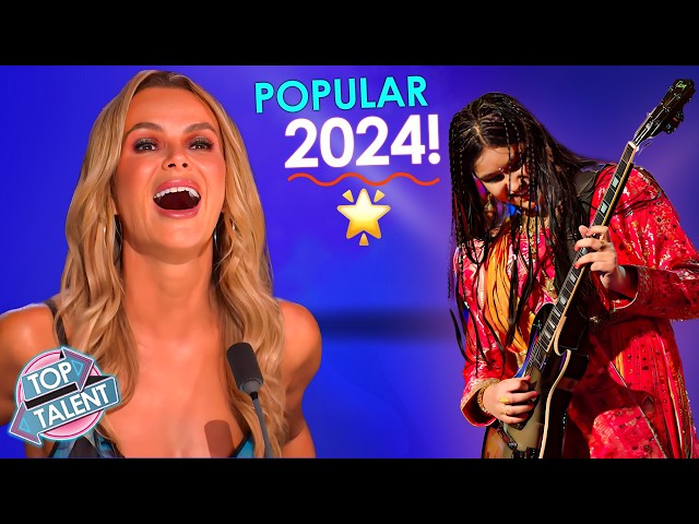 Most POPULAR Contestants in 2024! CRAZIEST Auditions The Judges NEVER Expected!