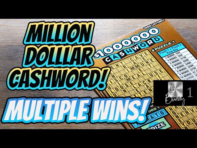 🔵🟡$1 Million Dollar CASHWORD! 🔵🟡Finding winners! 🔵🟡Ohio Lottery Scratch Off Tickets🔵🟡